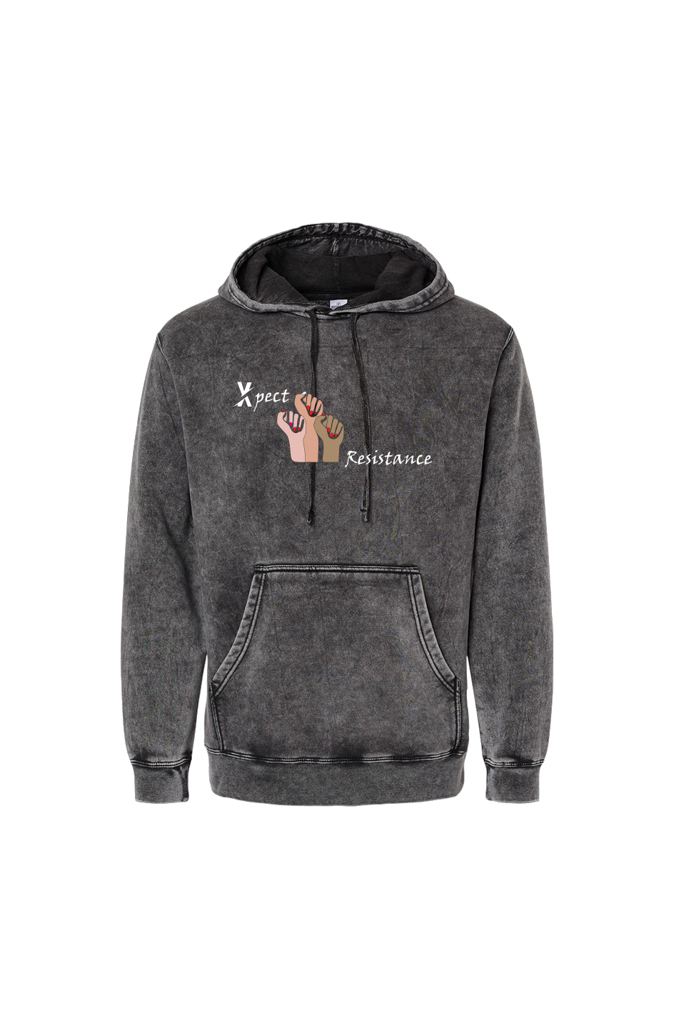 Unisex Midweight Mineral Wash Hooded Sweatshirt