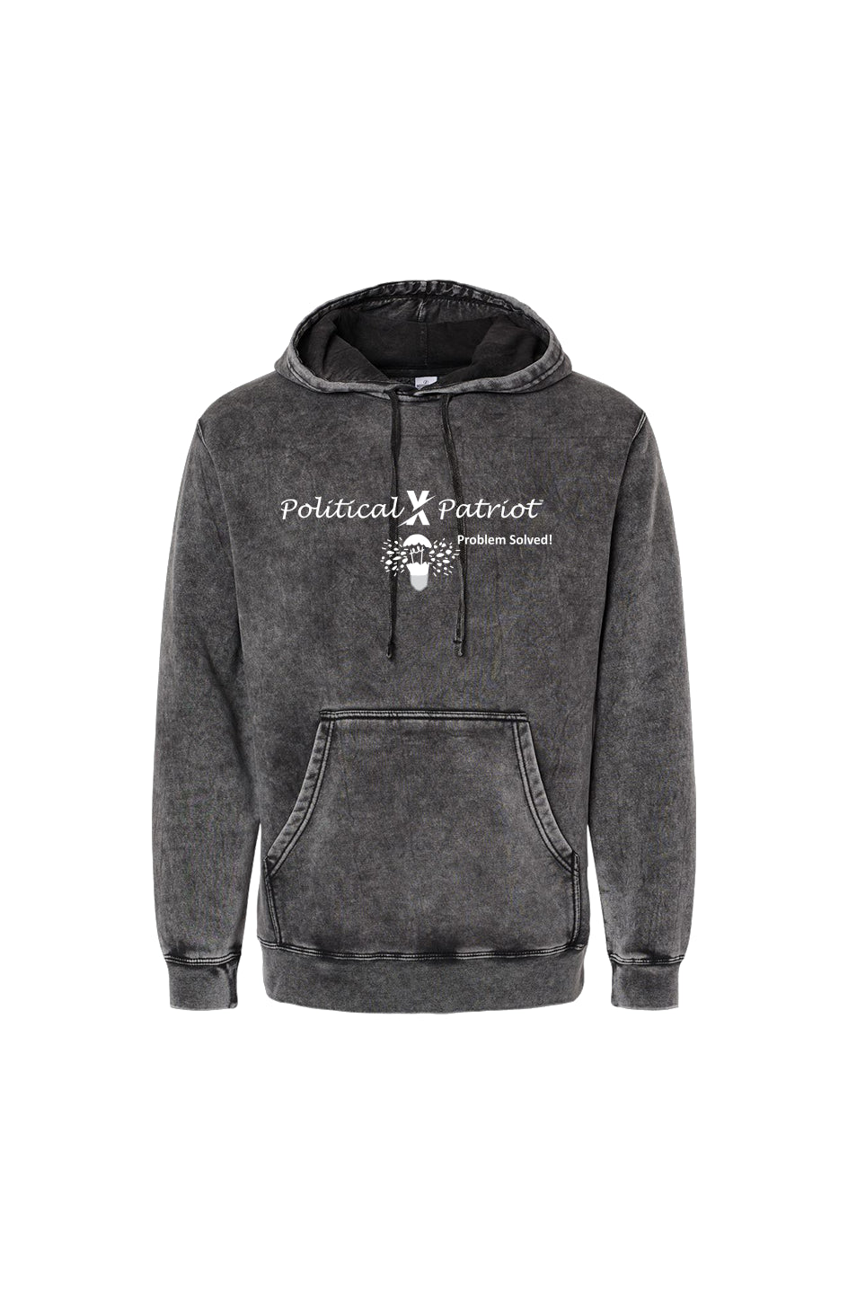 Unisex Midweight Mineral Wash Hooded Sweatshirt